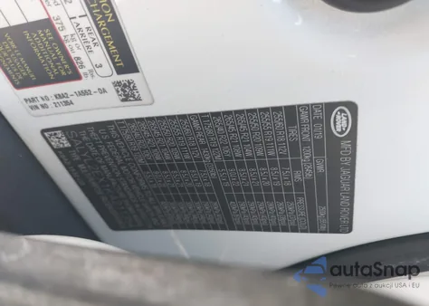 2019 Land Rover Range Rover Velar P250 R-Dynamic Se из США, поврежденный, VIN SALYL2EX1KA21135